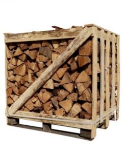 Crates of firewood